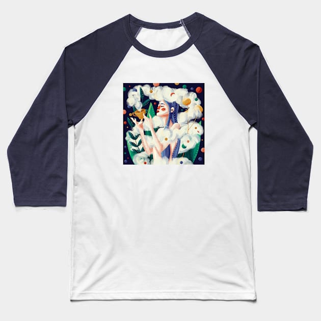 Tea Baseball T-Shirt by Marta’s Reveries